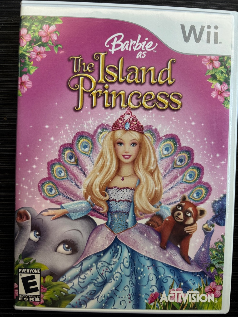 Barbie The Island Princess Wii Game – with manual and case